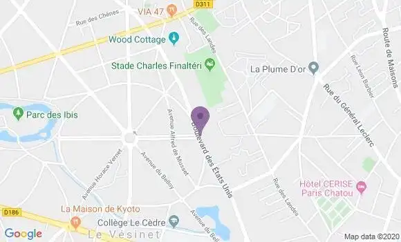 Localisation Foures Jean Pascal