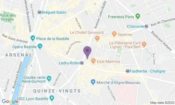 Localisation Gilson Laurent