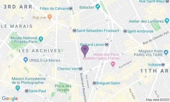 Localisation Lacoudre Jean Baptiste