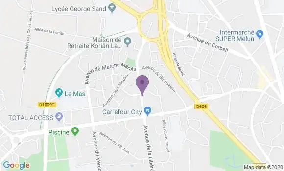 Localisation Mauberret Veran