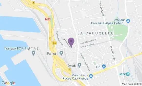 Localisation Millet Eric