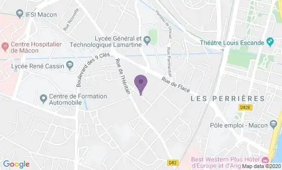 Localisation Sallin Michel