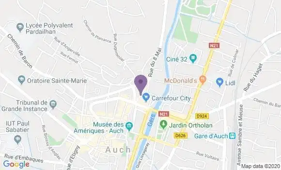 Localisation Peclose Alain