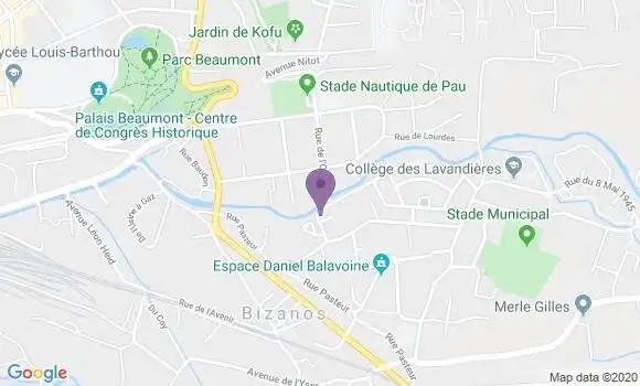 Localisation Servent Olivier