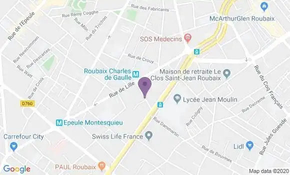 Localisation Raingard Alain