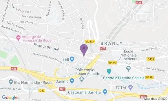 Localisation Emile Jean Pierre