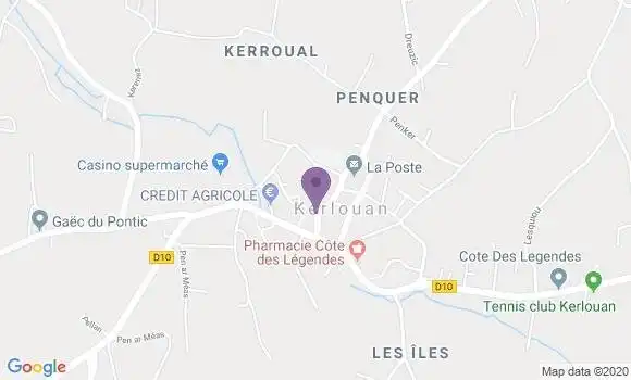 Localisation Maheas Thierry
