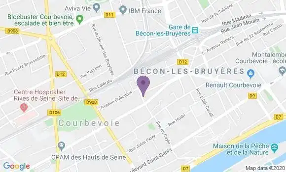 Localisation Bernard Michel