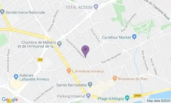 Localisation Carat Fabienne
