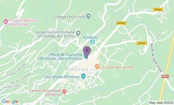 Localisation Escallier Jean Pierre