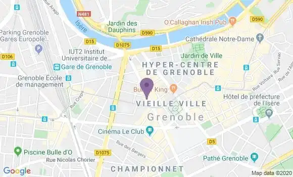 Localisation Blachot Christian