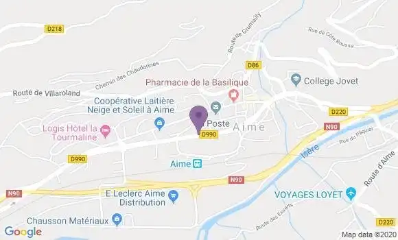Localisation Choron Pellicier Véronique