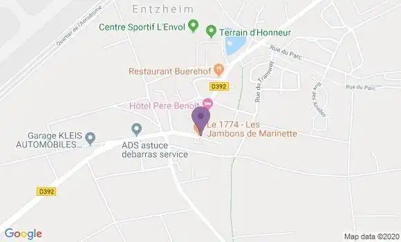 Localisation Schlaeflin Haxaire Marie Laure