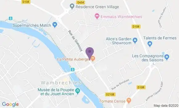 Localisation Pouwels Bertrand