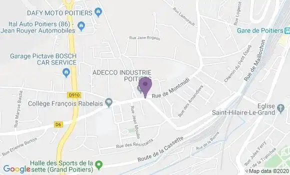 Localisation Masse Bernard