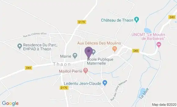 Localisation Lecadet Benoist