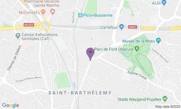 Localisation James Bruno