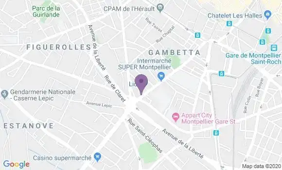 Localisation Lladeres Christophe