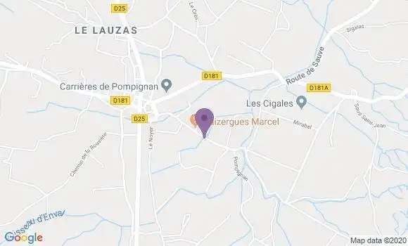 Localisation Gailhard Philippe