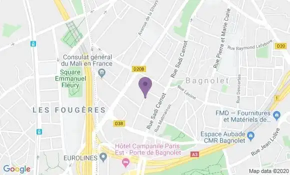 Localisation Garcette François
