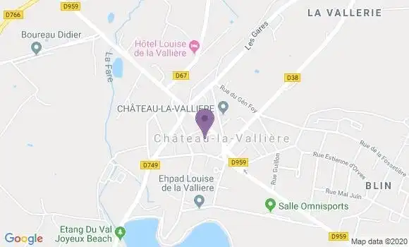 Localisation Foliguet Françoise