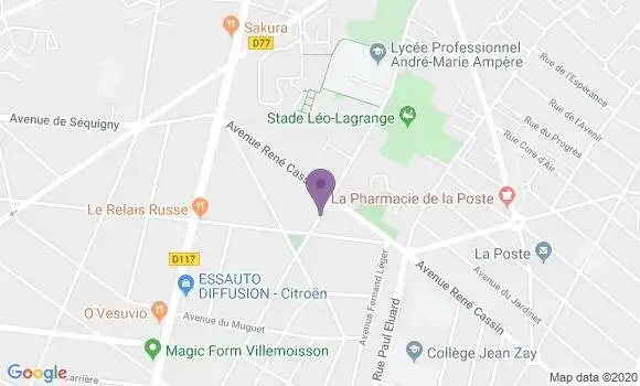 Localisation Gree Eric