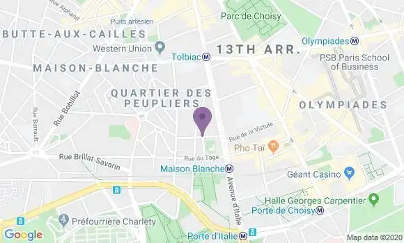 Localisation Philippon Brigitte