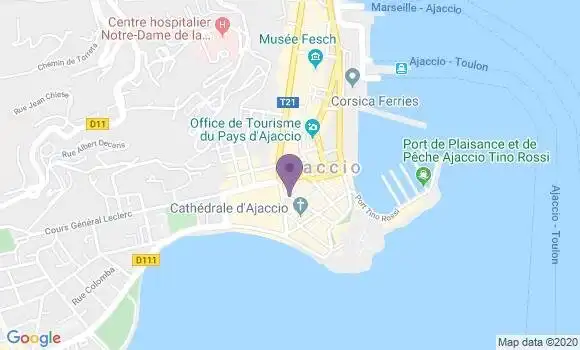 Localisation Colonna D