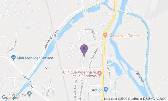 Localisation Bouillon Bouthier Marie Reine