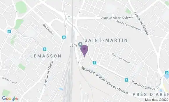 Localisation Maurin Francis