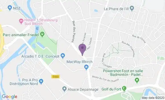Localisation Wendling Denis