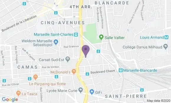 Localisation Prince Agbodjan Leopold Adjete