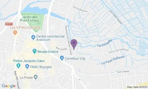 Localisation Jusserand Boitier Odile