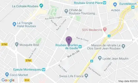 Localisation Castel Sylvie