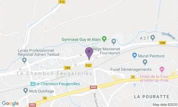 Localisation Violet Claude
