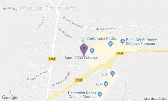 Localisation Coutou Roger
