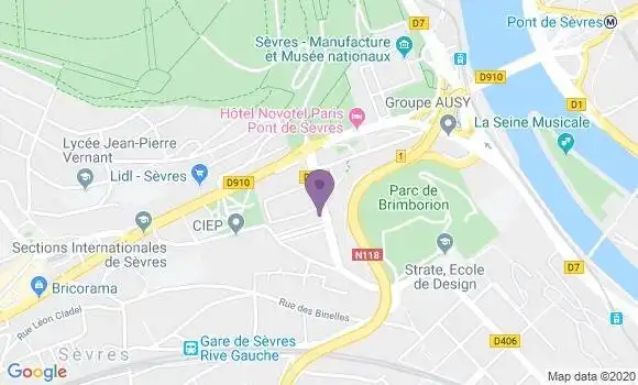 Localisation Beledin Laurence