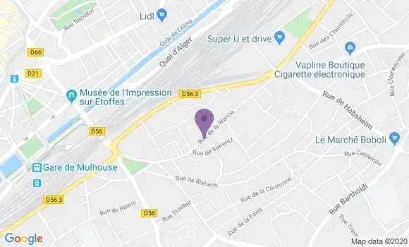 Localisation Kuentz Mireille