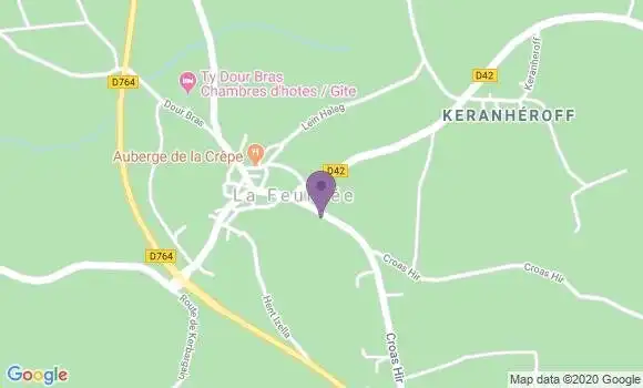 Localisation Le Moen Bernard
