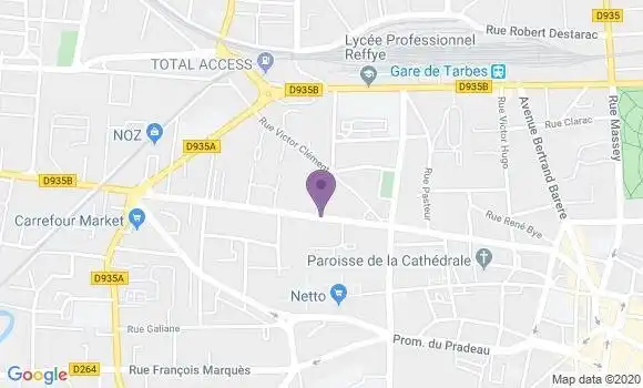 Localisation Dufauret Bernard