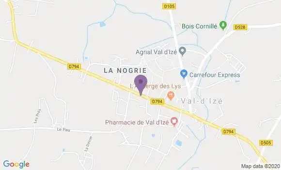 Localisation Guillerm Marie Jeanne