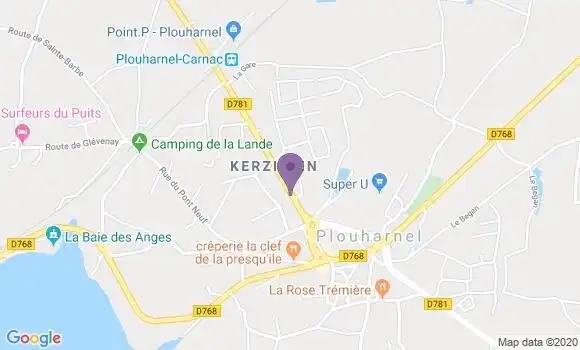 Localisation Le Port Hervé