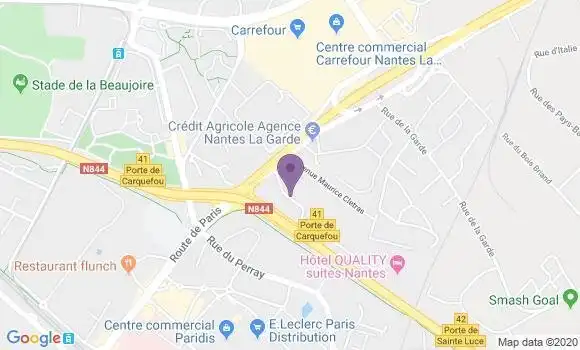Localisation Euzen Bertrand