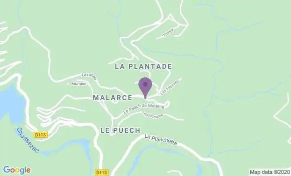 Localisation Debbeche Jean Eve