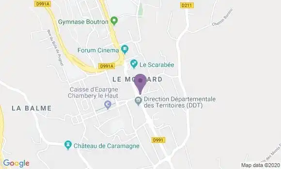 Localisation Fabre Michel
