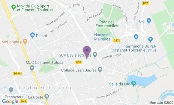 Localisation Glauzy Jean Claude