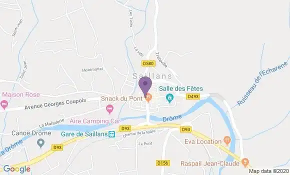 Localisation Vaude Christian