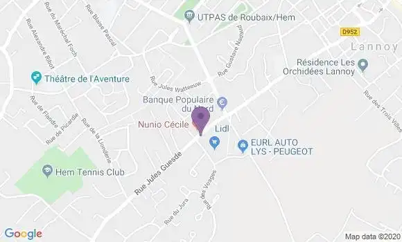 Localisation Cimenti Denis