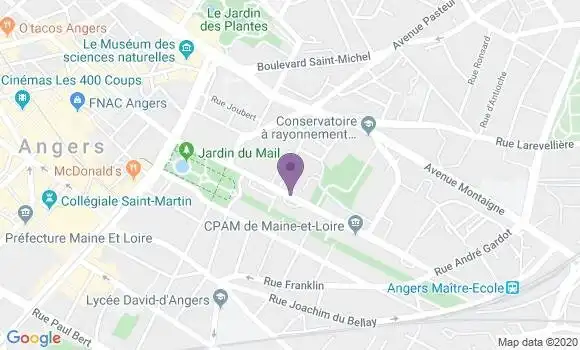 Localisation Cordier Jean Luc