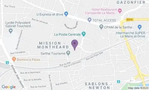 Localisation Vivier Anne Marie